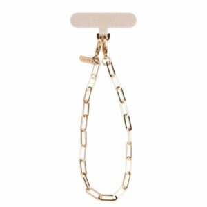 Kitos prekės UNIQ  Uniq Coehl GoldiLocks Handstrap Phone Lanyard - Gold 