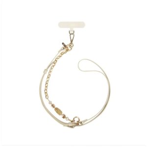 Kitos prekės UNIQ  Uniq Coehl Caryne 2-in-1 phone lanyard - cream 