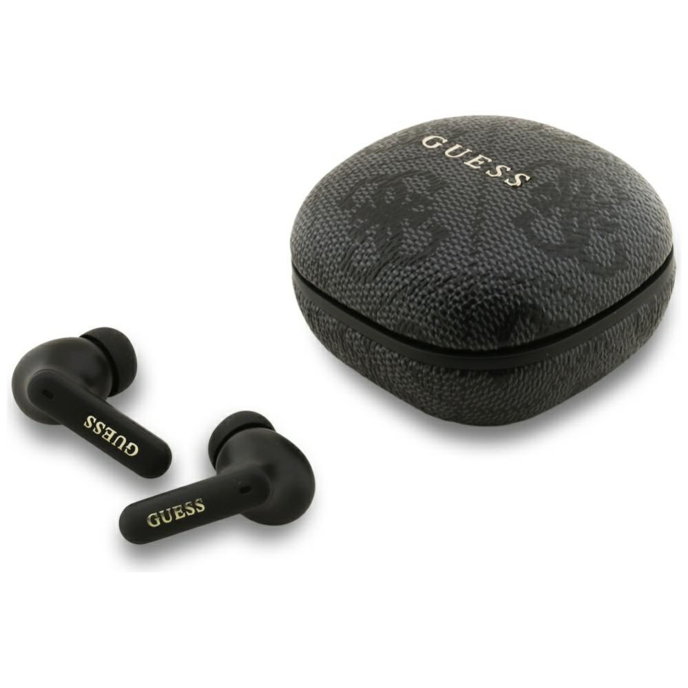 Citas preces Guess Guess 4G Classic Metal Logo TWS ENC Headphones - Black