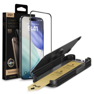 Muud kaubad ESR  ESR UltraFit Armorite Pro Tempered Glass for iPhone 16 Pro / 17 - Transparent 