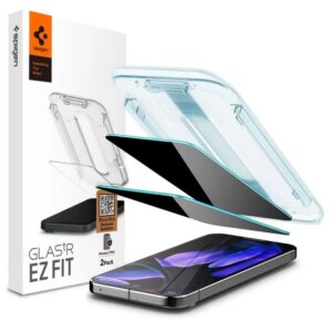 Citas preces Spigen  Spigen Glas.TR "Ez Fit" Privacy 2-pack Privacy Glass for Google Pixel 9 Pro XL 