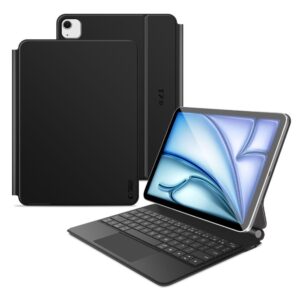 Kitos prekės Tech-Protect  Tech-Protect Smartcase Magnetic with Keyboard for iPad Air 10.9” 2020 / 2022 / iPad Air 11” 2024 / 2025 - Black 