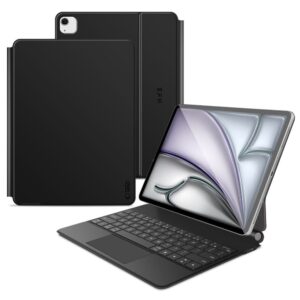 Kitos prekės Tech-Protect  Tech-Protect Smartcase Magnetic with Keyboard for iPad Pro 12.9” 2020 / 2021 / 2022 / iPad Air 13” 2024 / 2025 - Black 