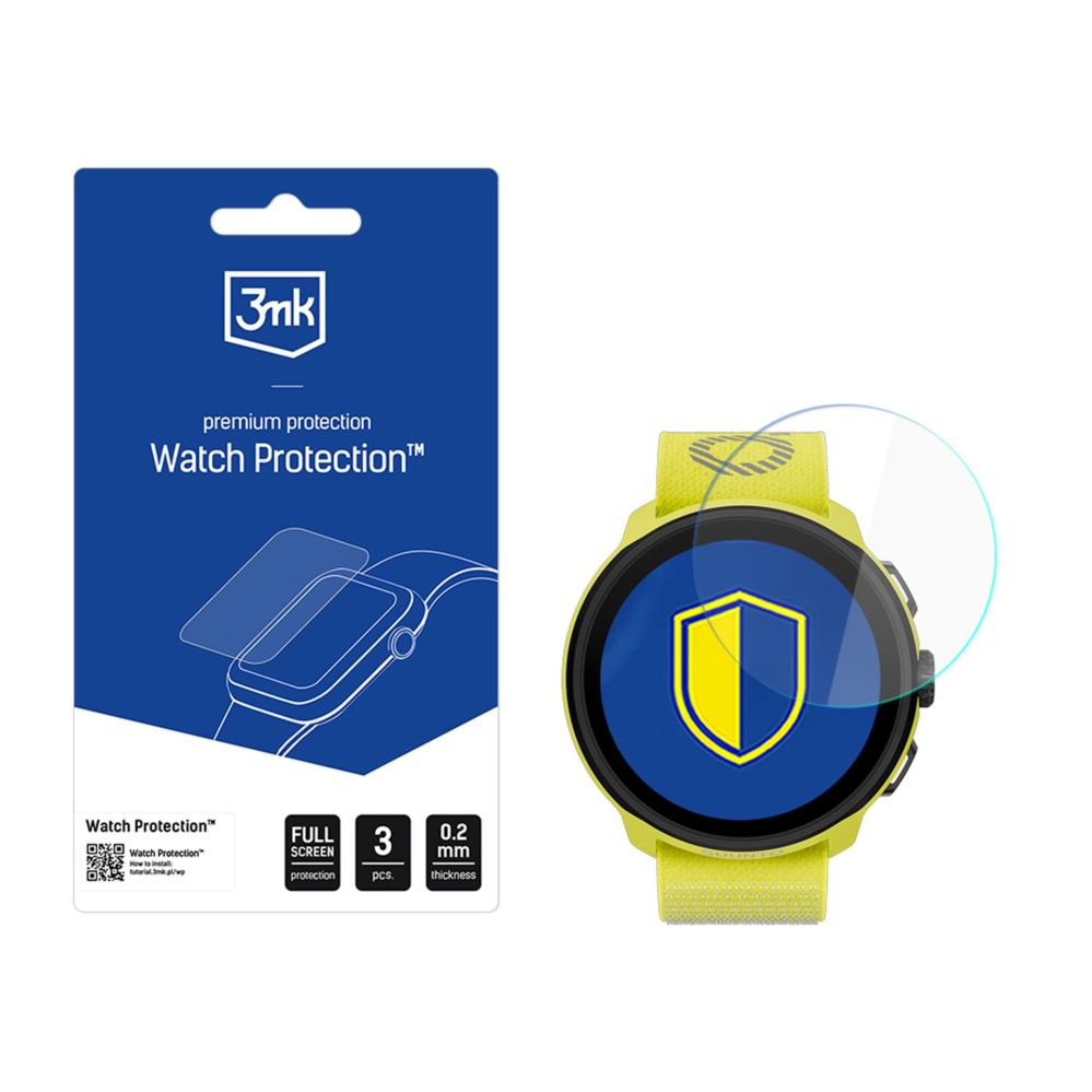 Kitos prekės 3MK Smartwatch Screen Protector 3mk Watch Protection FlexibleGlass for Suunto Run