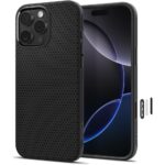 Citas preces Spigen  Spigen Liquid Air ”T” MagSafe Case for iPhone 16 Pro Max - Matte Black 