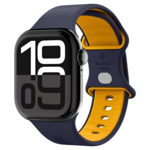 Other goods Spigen  Spigen Nano Pop Strap for Apple Watch 44 / 45 / 46 / 49 mm - Navy Blue and Yellow 