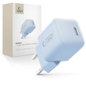 Other goods Tech-Protect  Tech-Protect NCM25 USB-C PD 25W Wall Charger - Blue 