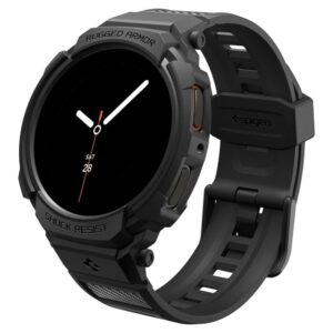 Citas preces Spigen  Spigen Rugged Armor Pro Strap for Samsung Galaxy Watch 8 44mm - Matte Black 