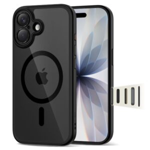 Other goods Tech-Protect  Tech-Protect Magpeak Magsafe CC Case for iPhone 17 - Clear Black 