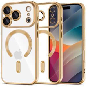 Other goods Tech-Protect  Tech-Protect MagFlex MagSafe Case for iPhone 17 Pro Max - Transparent Gold 