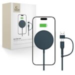 Kitos prekės Tech-Protect  Tech-Protect QI15W-A44 Magnetic Wireless Charger with MagSafe - Blue 