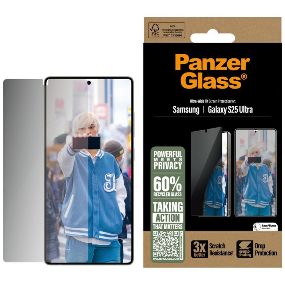 Citas preces Panzer Glass PanzerGlass Ultra-Wide Fit Privacy Glass for Samsung Galaxy S25 Ultra