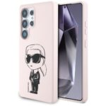 Muud kaubad Karl Lagerfeld  Karl Lagerfeld Silicone Graffiti Ikonik Printed Logo MagSafe Case for Samsung Galaxy S25 Ultra - Pink 
