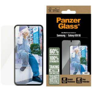 Kitos prekės Panzer Glass  PanzerGlass Ultra-Wide Fit Tempered Glass for Samsung Galaxy A36 5G 