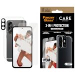 Citas preces Panzer Glass  CARE by PanzerGlass Flagship 3in1 Case+Glass+Lens for Samsung Galaxy A56 5G - transparent 