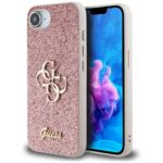 Muud kaubad Guess  Guess Fixed Glitter Big 4G iPhone 16e Case - Pink 