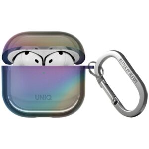 Kitos prekės UNIQ  Uniq Iridescia AirPods 4 Hang Case - Holo Multicolor 