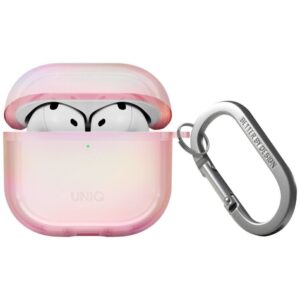 Kitos prekės UNIQ  Uniq Iridescia AirPods 4 Hang Case - Holo Pink 