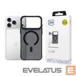 Kitos prekės 3MK  3mk Smoke MagCase for iPhone 17 Pro - Black Semi-Transparent 