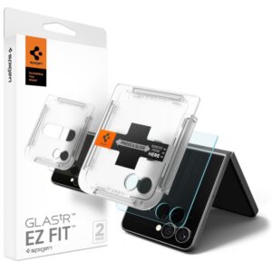 Citas preces Spigen  Spigen Glas.TR EZ Fit HD Tempered Glass 2-pack for Samsung Galaxy Z Flip 7 - Transparent 