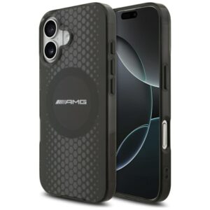 Другие товары Mercedes-Benz  AMG Double Layer Transparent Graphics MagSafe case for iPhone 17 - black 