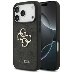 Muud kaubad Guess  Guess 4G Big Logo Case for iPhone 17 Pro - Black 