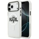 Other goods Karl Lagerfeld  Karl Lagerfeld IML Karl Sketch Logo MagSafe Case for iPhone 17 Pro Max - Transparent 