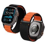 Kitos prekės Spigen  Spigen WBF1 Strap for Apple Watch 44 / 45 / 46 / 49 mm - Black and Orange 