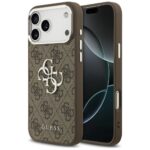 Other goods Guess  Guess 4G Big 4G Classic Logo Case for iPhone 17 Pro Max Brown - Silver 