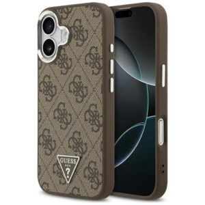 Citas preces Guess  Guess 4G Triangle Logo MagSafe case for iPhone 17 Air - black 