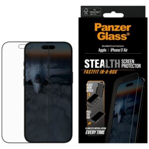 Kitos prekės Panzer Glass  PanzerGlass Stealth Ultra-Wide Fit Fastfit Tempered Glass for iPhone Air 