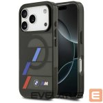 Muud kaubad BMW  BMW M IML Metal Buttons Tricolor Lines MagSafe Case for iPhone 17 Pro - Black 