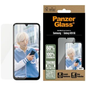 Kitos prekės Panzer Glass  PanzerGlass Ultra-Wide Fit Tempered Glass for Samsung Galaxy A26 5G - Clear 