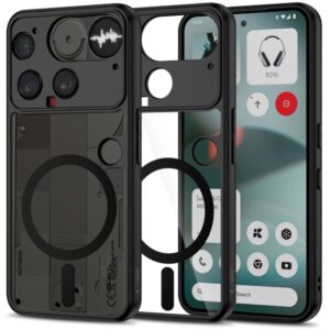 Other goods Tech-Protect  Tech-Protect MagMat MagSafe Case for Nothing Phone 3 - Black and Clear 