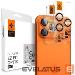 Other goods Spigen  Spigen Optik Pro Camera Lens Glass for iPhone 16 Pro / Max / 17 Pro / Max - Orange 
