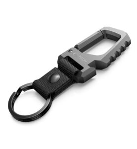Kitos prekės Tech-Protect  Tech-Protect Slidelock Keychain - Black and Gray 