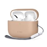 Kitos prekės Tech-Protect  Tech-Protect Silicone Case for AirPods Pro 3 - Beige 