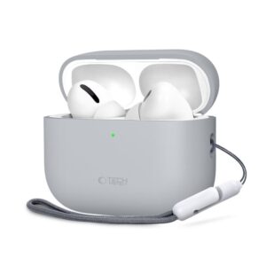 Kitos prekės Tech-Protect  Tech-Protect Silicone Case for AirPods Pro 3 - Gray 