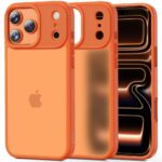 Kitos prekės Tech-Protect  Tech-Protect MagMat case for iPhone 17 Pro - orange and matte 