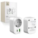 Other goods Tech-Protect  Tech-Protect TA100 US Adapter - White 