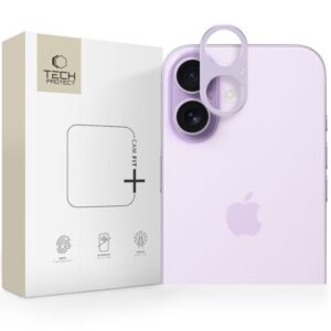 Other goods Tech-Protect  Tech-Protect Camalloy Fit+ Camera Glass for iPhone 17 - Purple 