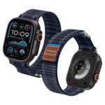 Citas preces Spigen  Spigen WBF0 Strap for Apple Watch 44 / 45 / 46 / 49 mm - Navy Blue 