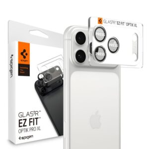 Other goods Spigen  Spigen Optik Pro XL Camera Lens Glass for iPhone 17 Pro - Silver 