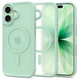 Other goods Tech-Protect  Tech-Protect MagMat MagSafe Case for iPhone 17 - Transparent Green 
