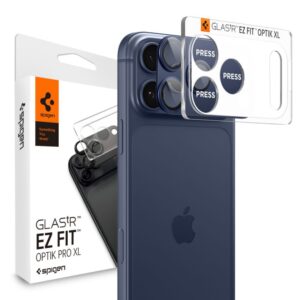 Other goods Spigen  Spigen Optik Pro XL Camera Lens Glass for iPhone 17 Pro - Navy Blue 