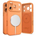 Muud kaubad Tech-Protect  Tech-Protect Silicone MagSafe Case for iPhone 17 Pro - Orange 