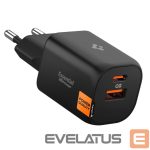 Muud kaubad Spigen  Spigen Essential EE352EU USB-C / USB-A 35W Wall Charger - Black 