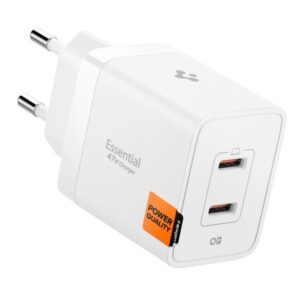 Other goods Spigen  Spigen Essential EE472EU 2-port USC-C 47W wall charger - white 