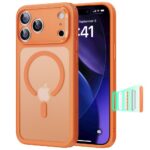 Kitos prekės ESR  ESR Classic Hybrid MagSafe Case for iPhone 17 Pro - Clear Orange 