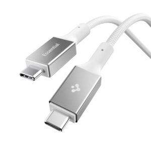Citas preces Spigen  Spigen EB10010CC 100W 100 cm Cable - White 